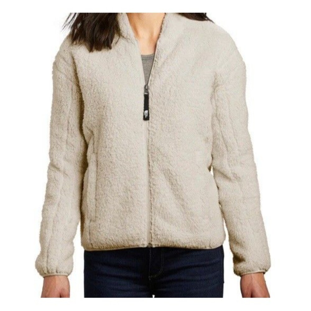 The North Face High Loft Fleece Sherpa Jacket Full Zip Soft Womens Large XL